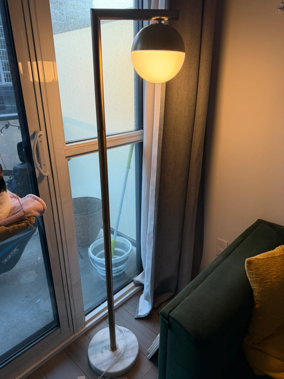 Structube - Floor Lamp with Marble Base
