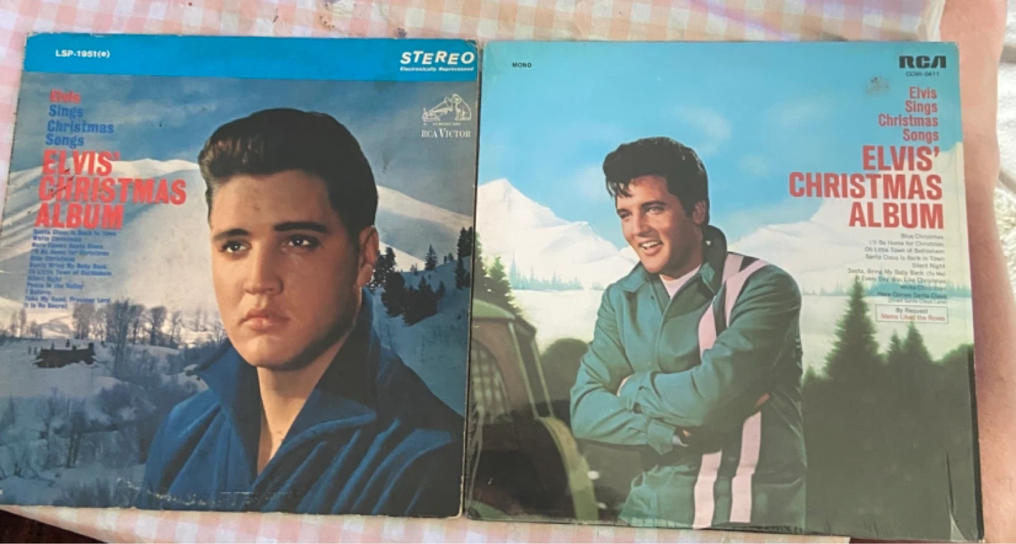Elvis Presley Elvis' Christmas Album Vinyl Record