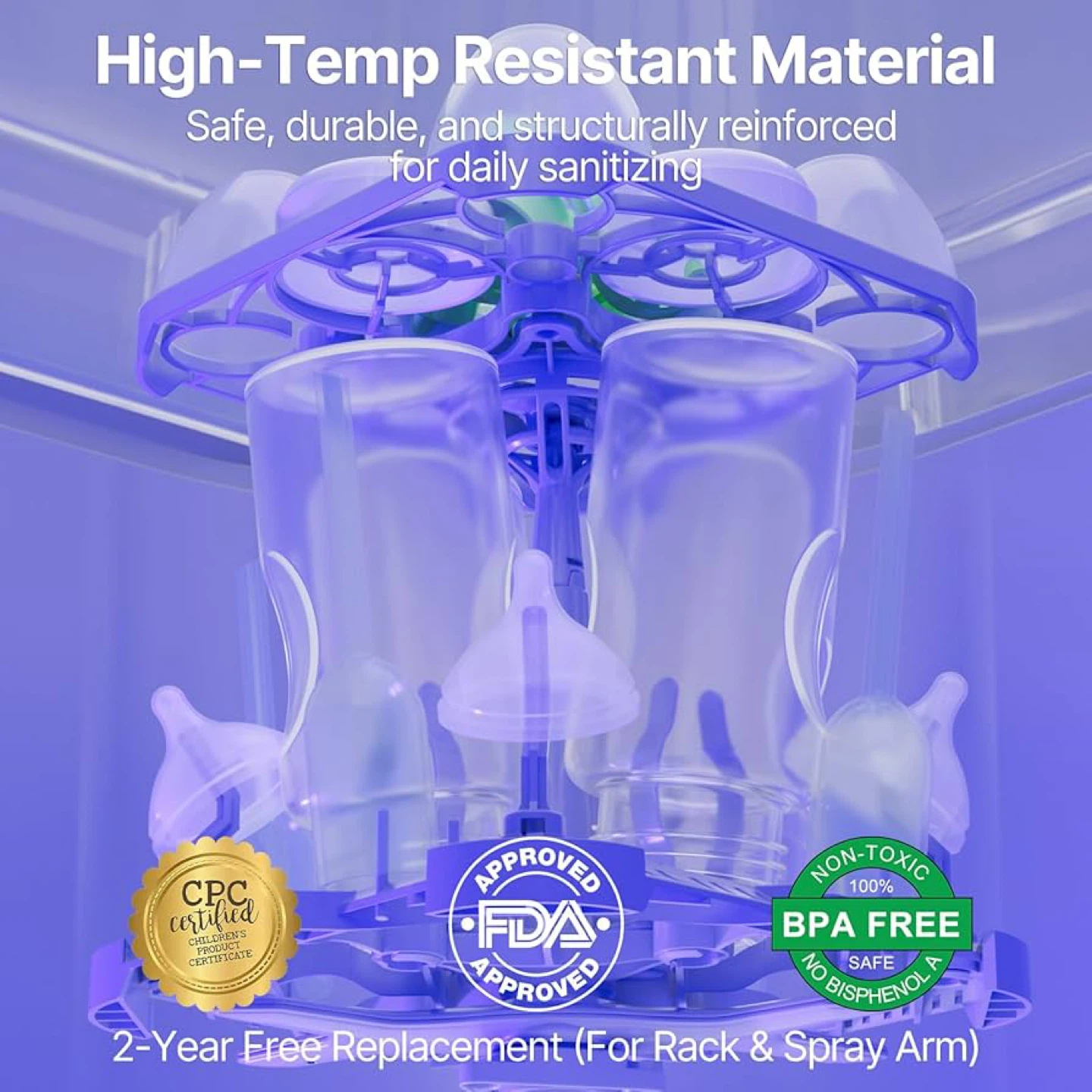 🔥 👶 4-in-1 Bottle Washer, Sterilizer & Dryer All-in-One Cleaning - photo 5