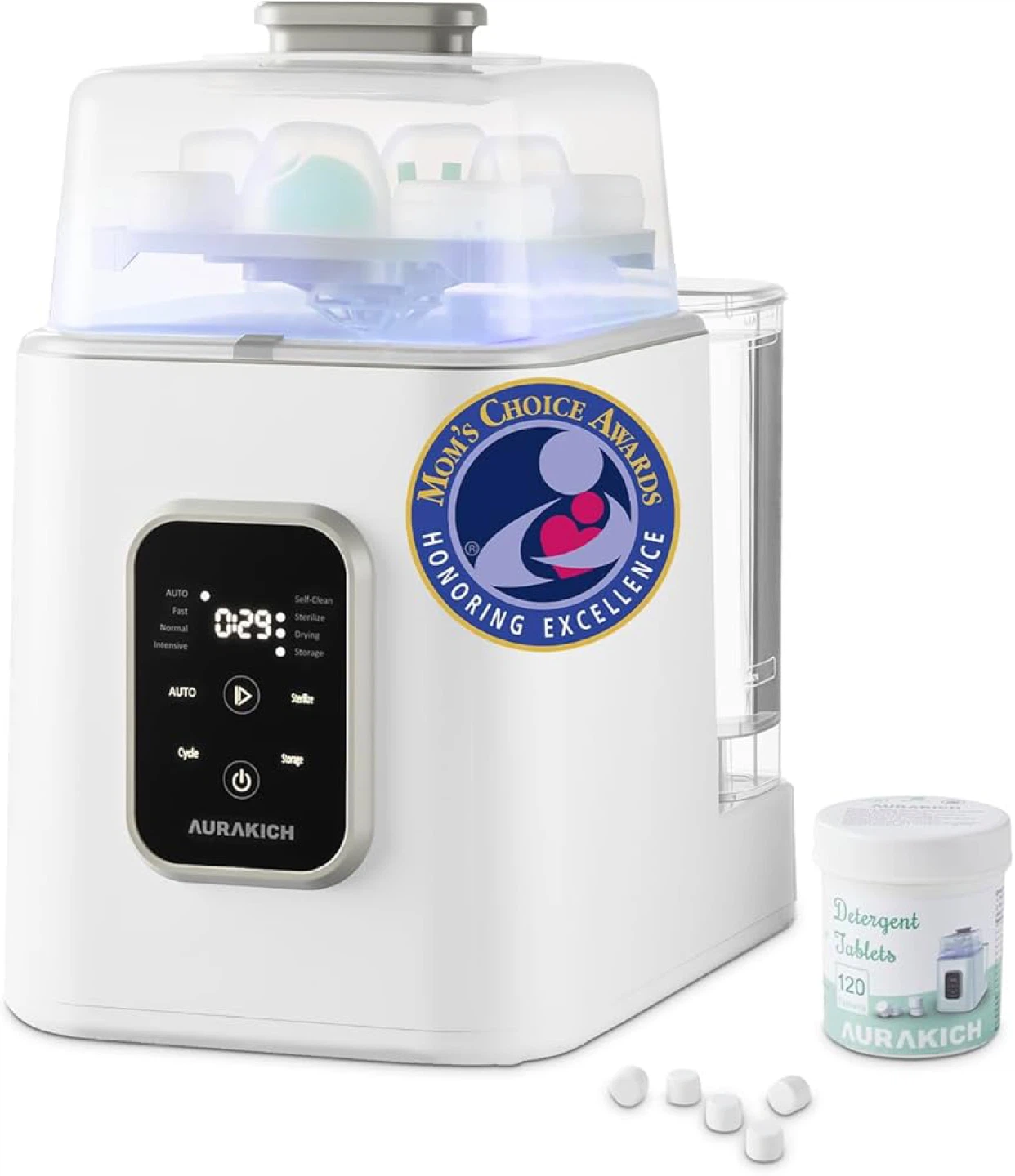 🔥 👶 4-in-1 Bottle Washer, Sterilizer & Dryer All-in-One Cleaning