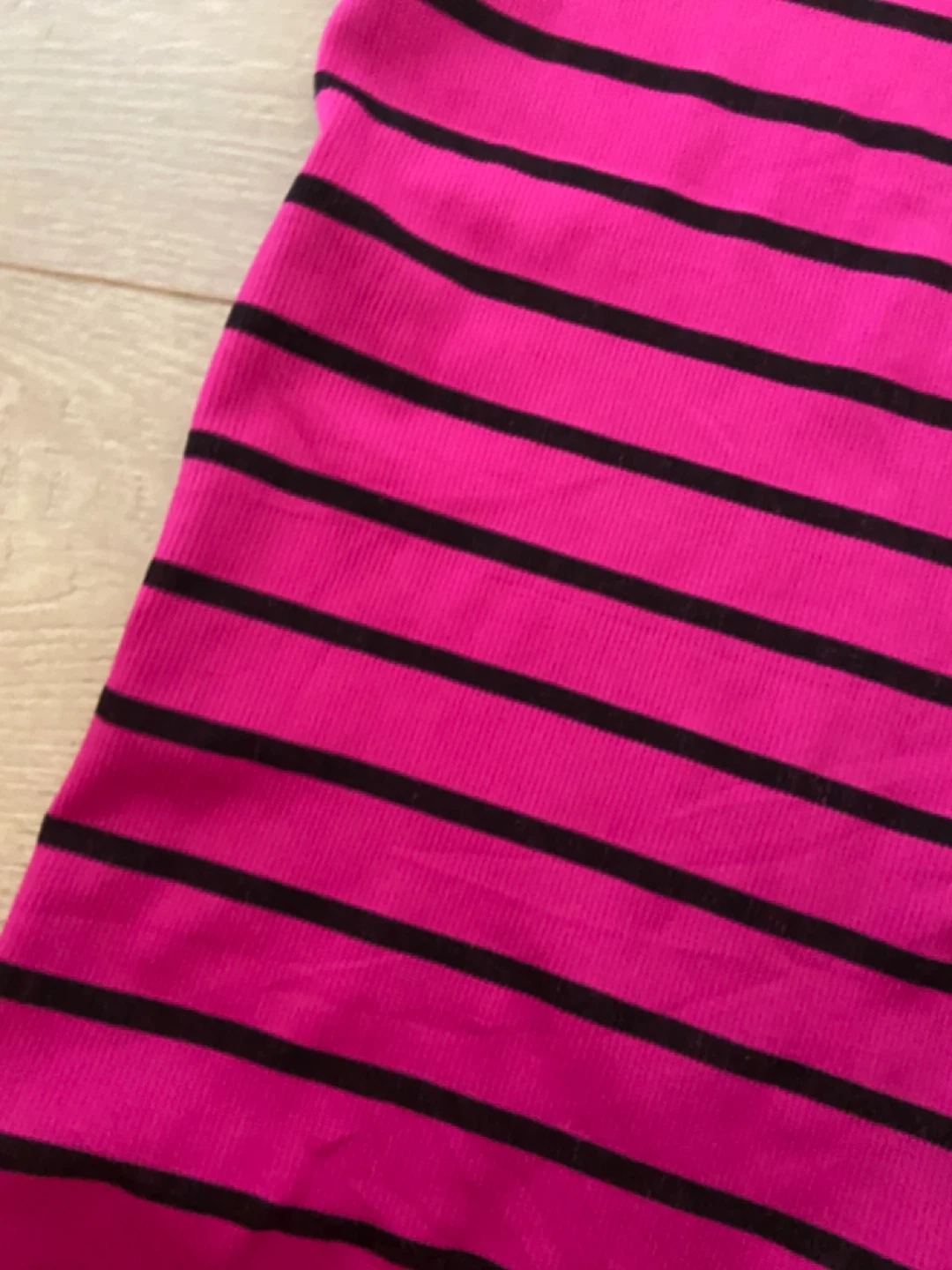 Pink and Black Striped Tank Dress - photo 4