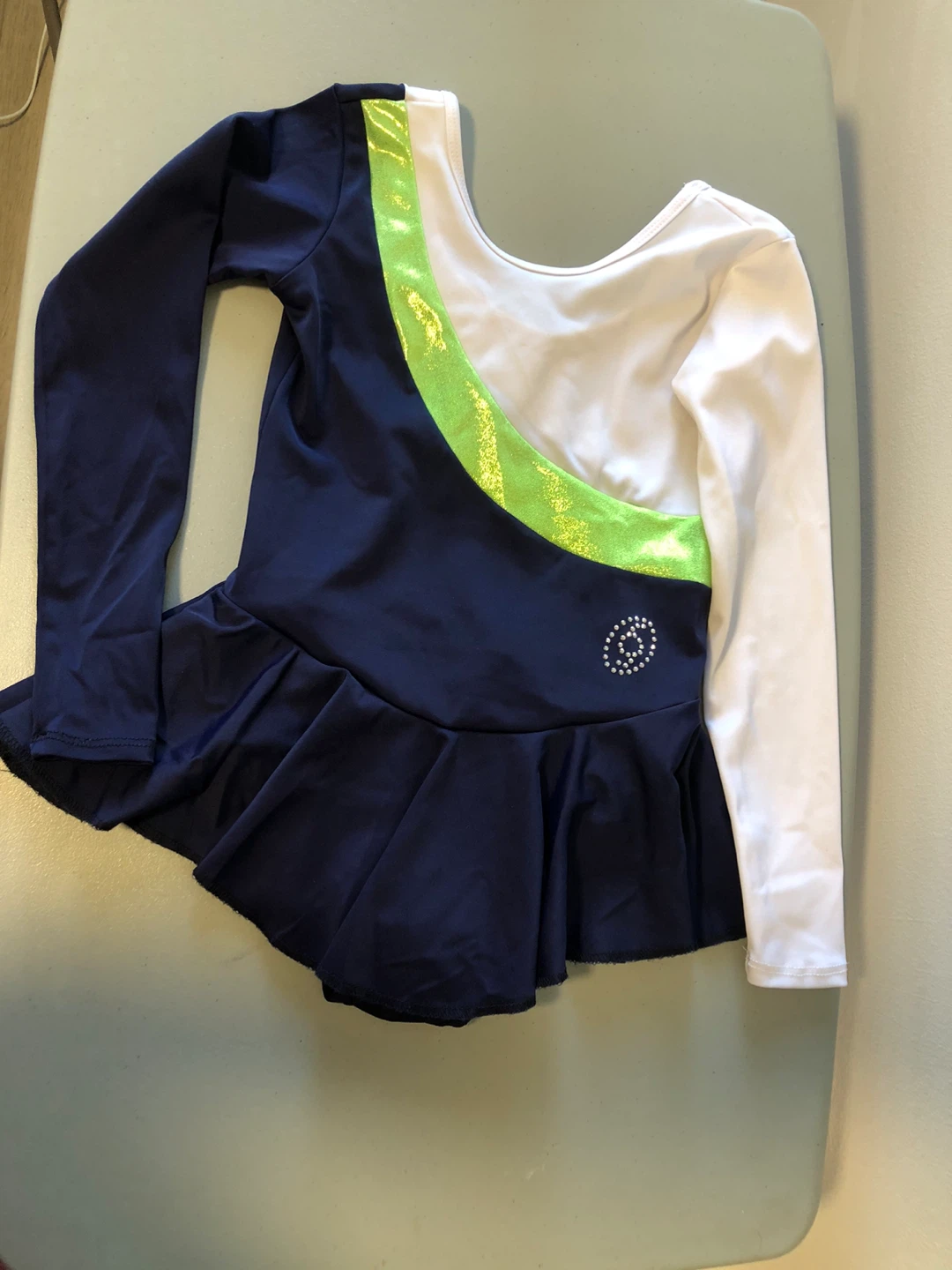 Girls Gymnastics Leotard with Skirt