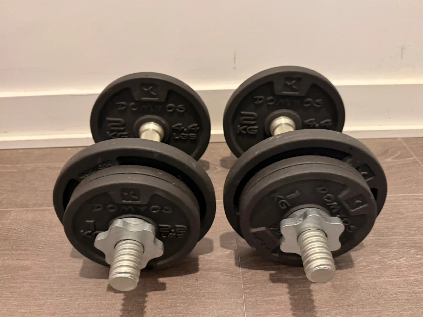 Adjustable Dumbbell 20 kg/44 lb Weight Set