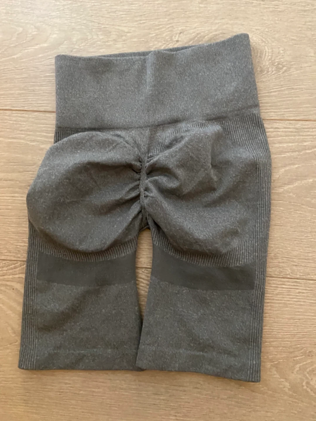 Grey Biker Push Up Shorts - photo 3