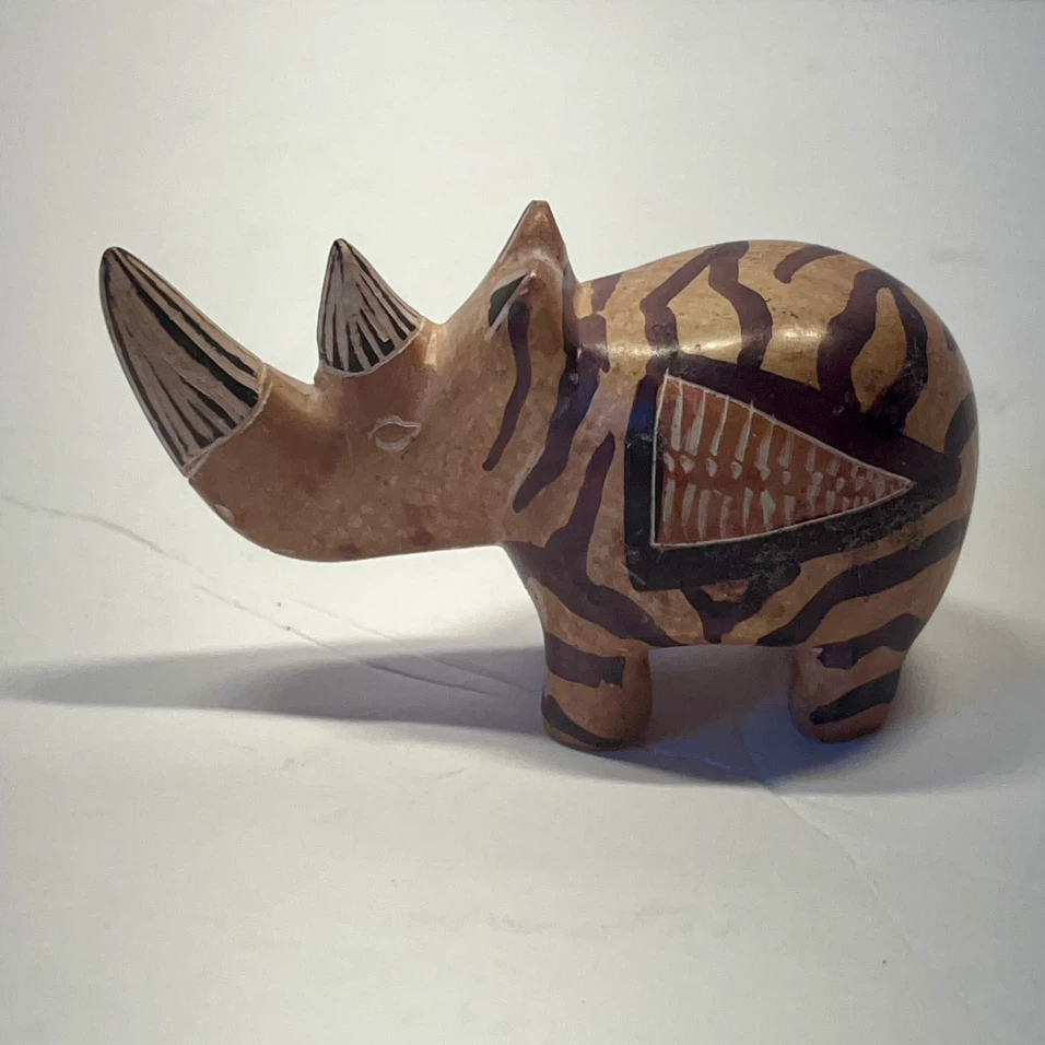 "Made in Kenya" Rhino Figurine - photo 2
