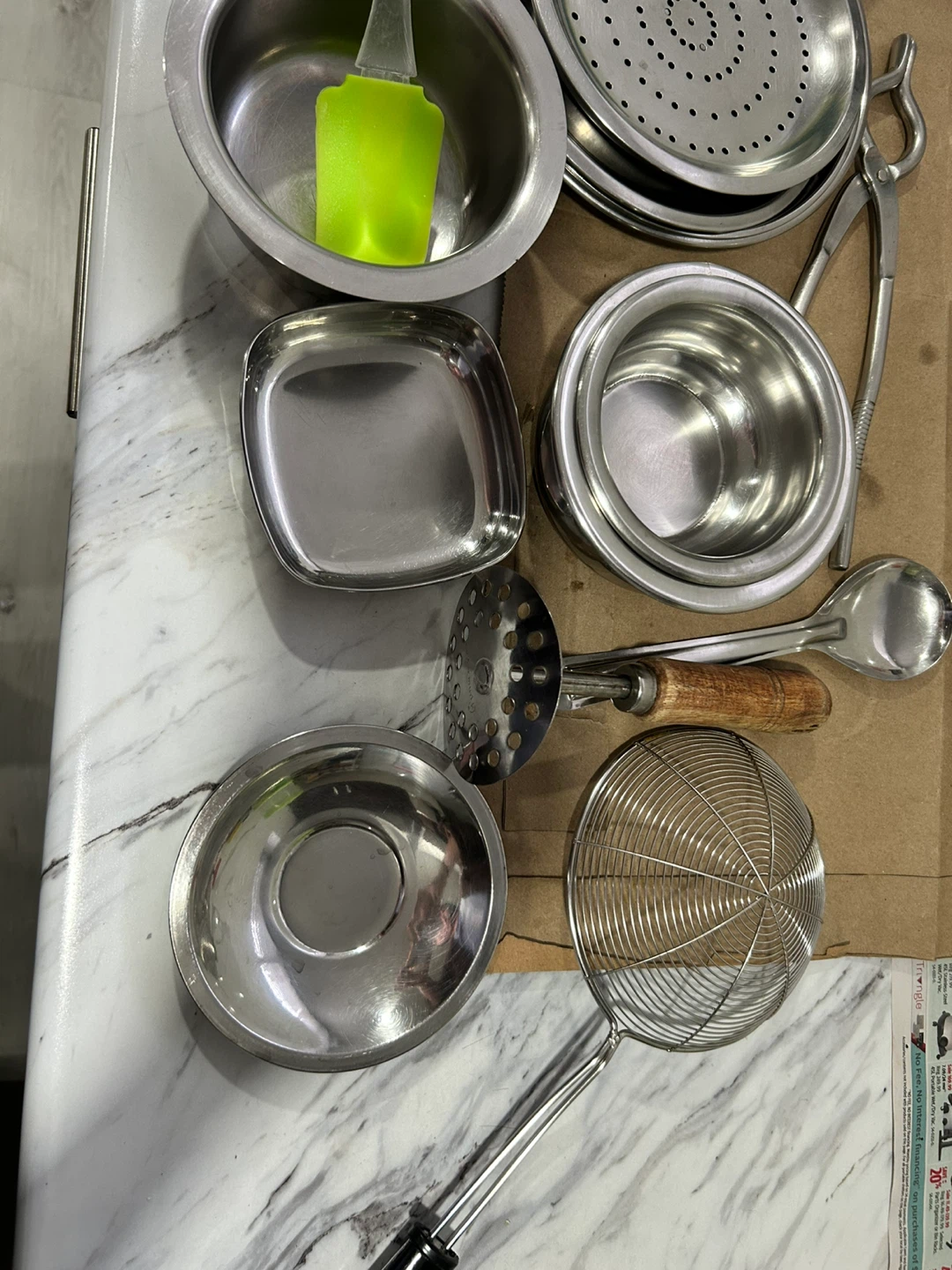 Stainless Steel Kitchen Utensil Set