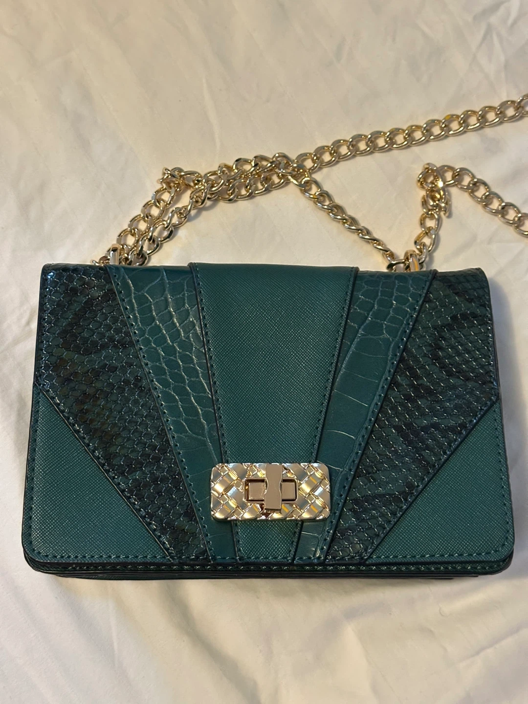 ALDO Green Crossbody Purse