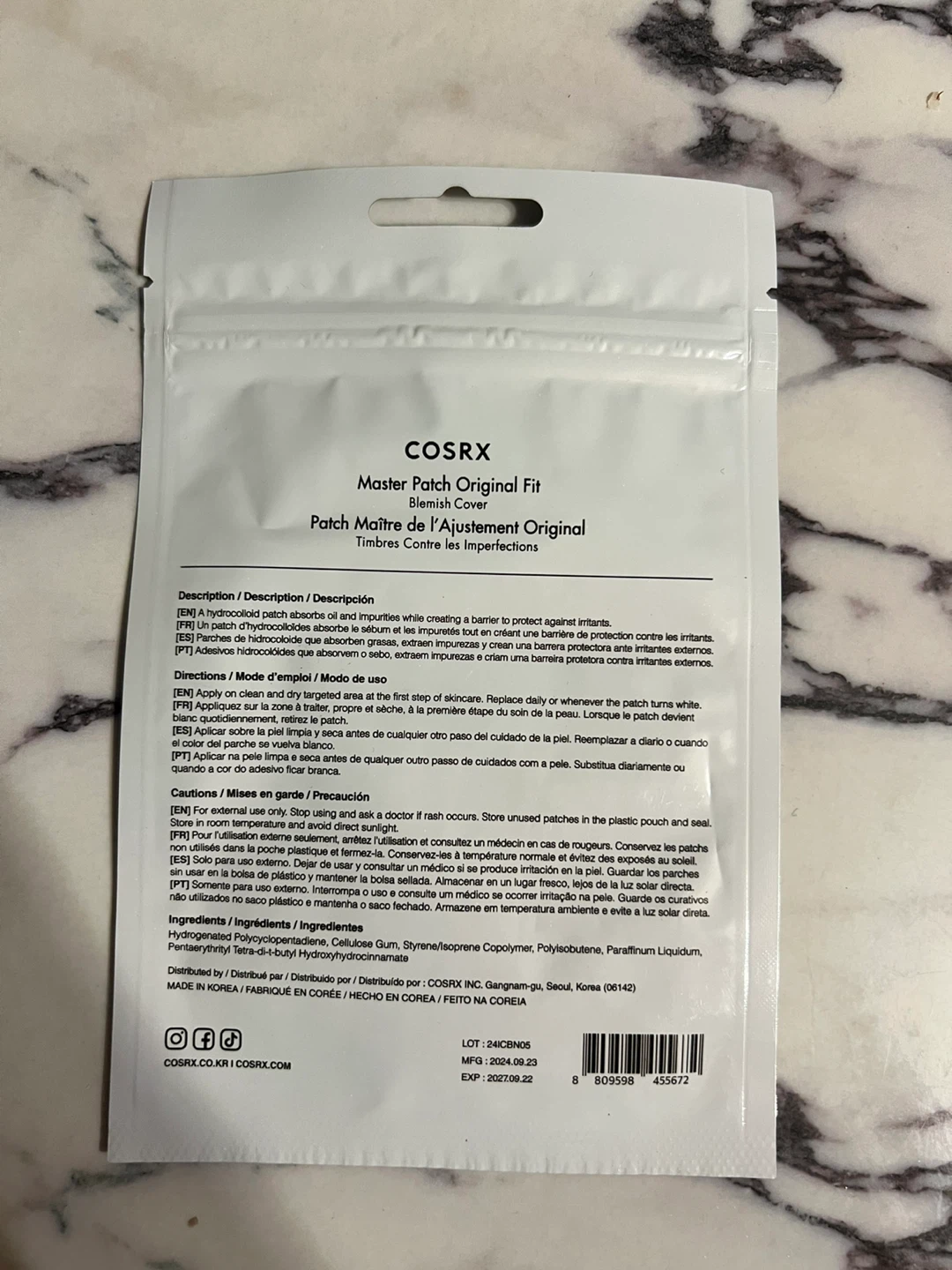 COSRX Master Patch Original Fit Blemish Cover 24 Patches - photo 2