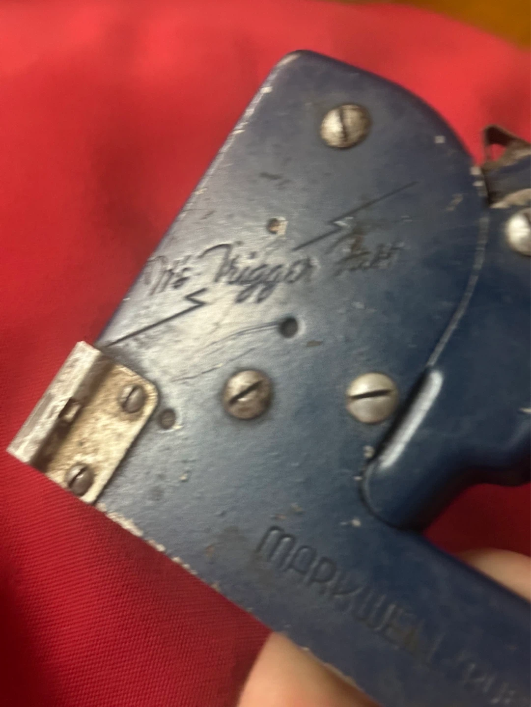 1930s Markwell MFG Co. Inc New York RU Tracj-Master stapler - photo 3