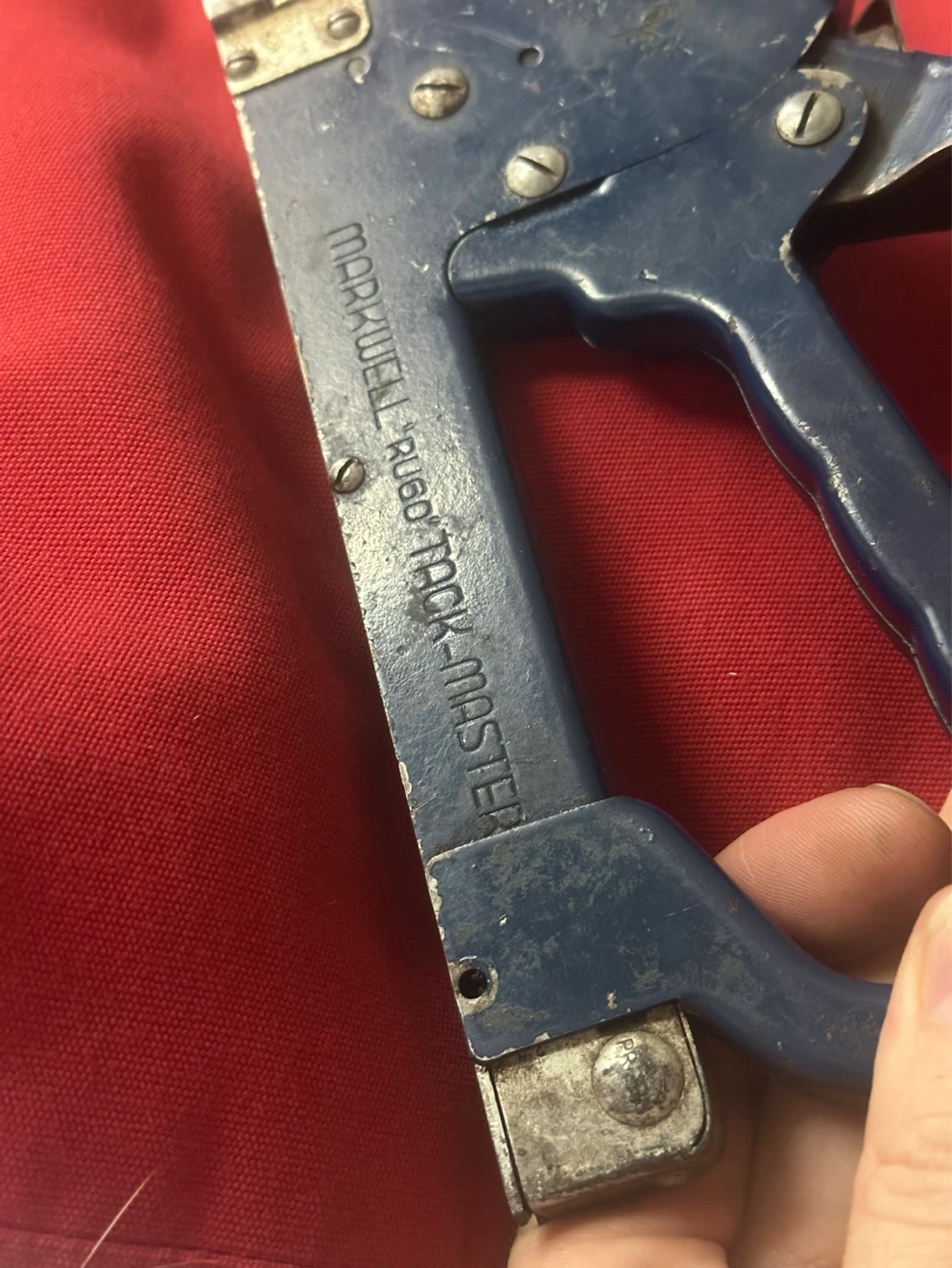 1930s Markwell MFG Co. Inc New York RU Tracj-Master stapler - photo 4