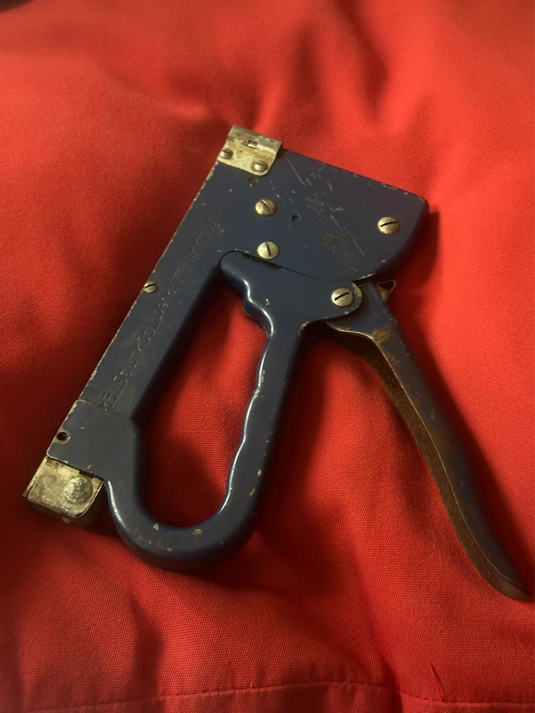 1930s Markwell MFG Co. Inc New York RU Tracj-Master stapler
