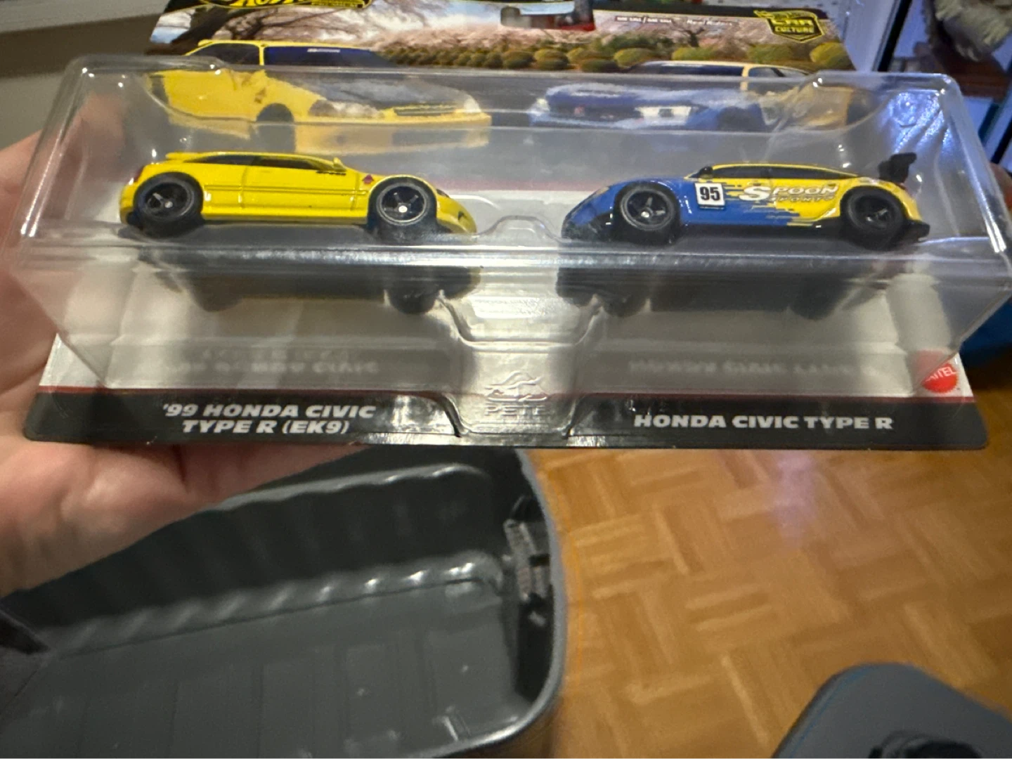 Hot Wheels 2022 Car Culture Honda Civic Type R Set - photo 2
