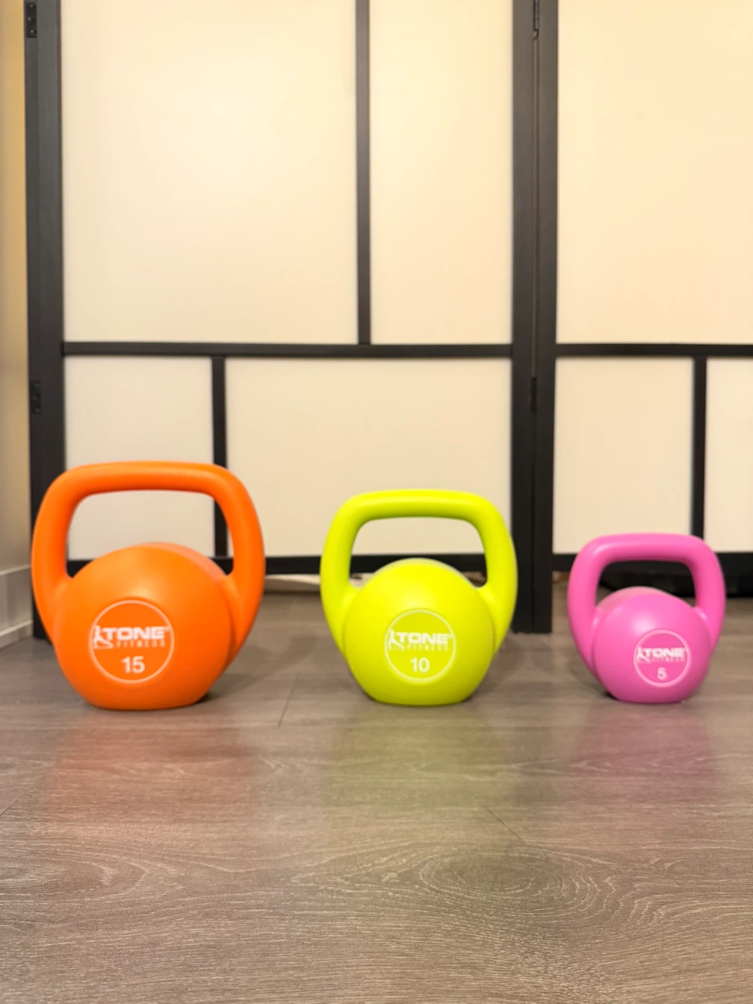 15 / 10 / 5 lbs Kettlebell Set