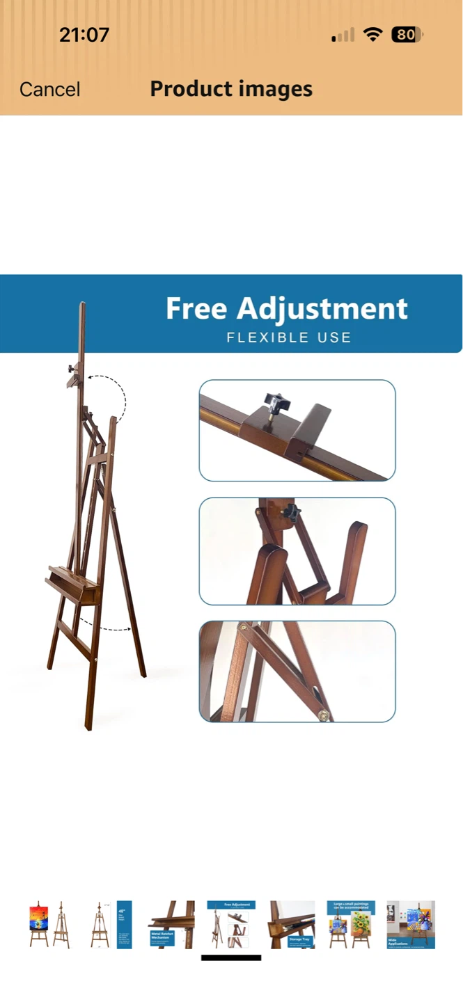 New Wooden Art Easel - photo 5