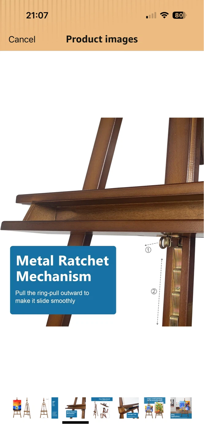 New Wooden Art Easel - photo 4