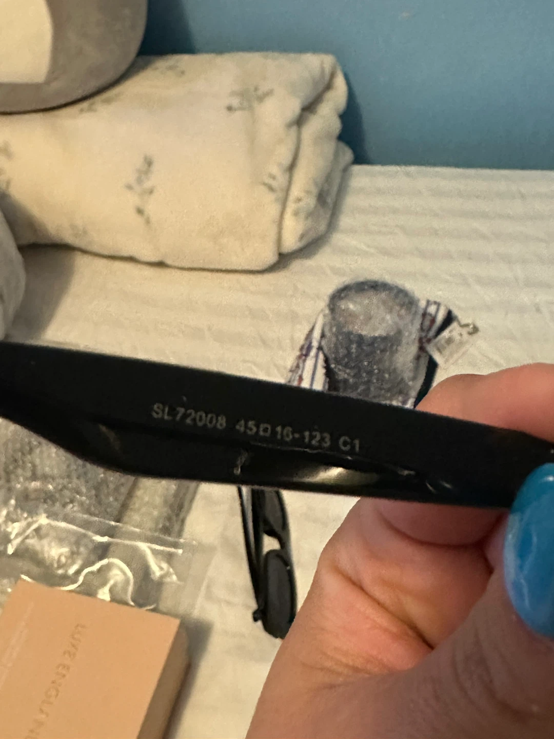 Black Wayfarer Sunglasses with Case - photo 5