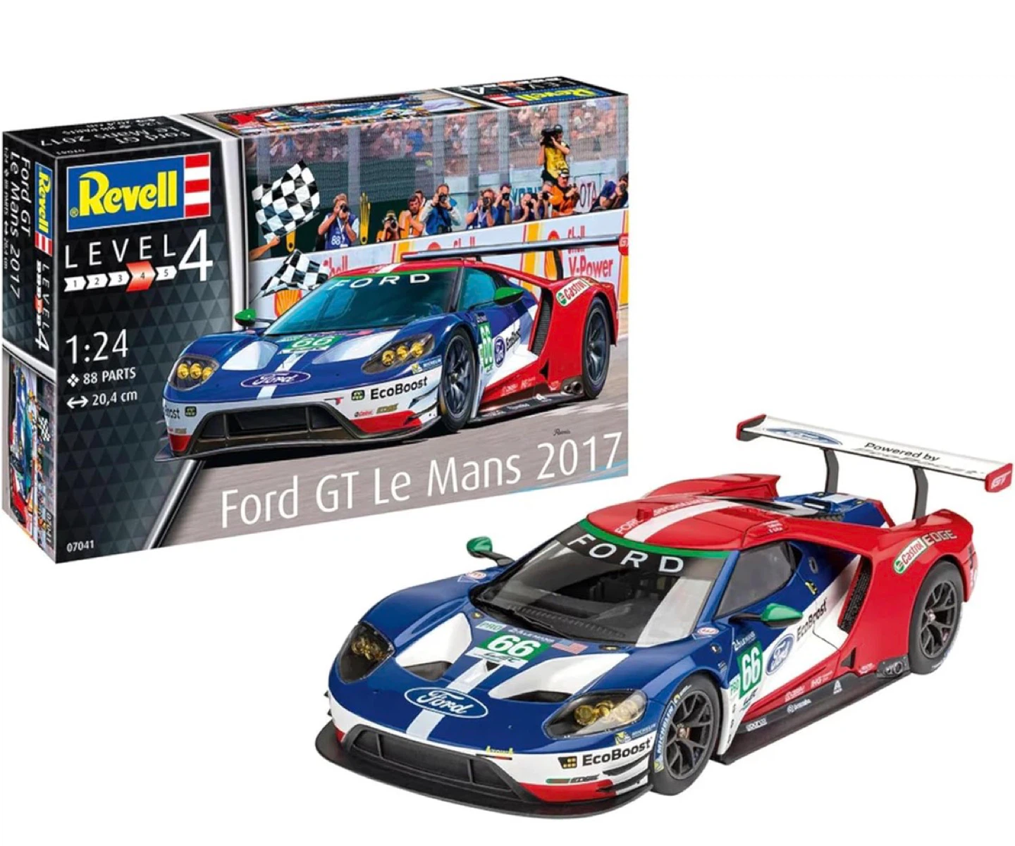 Revell Ford GT Le Mans 2017 Model Kit 1:24