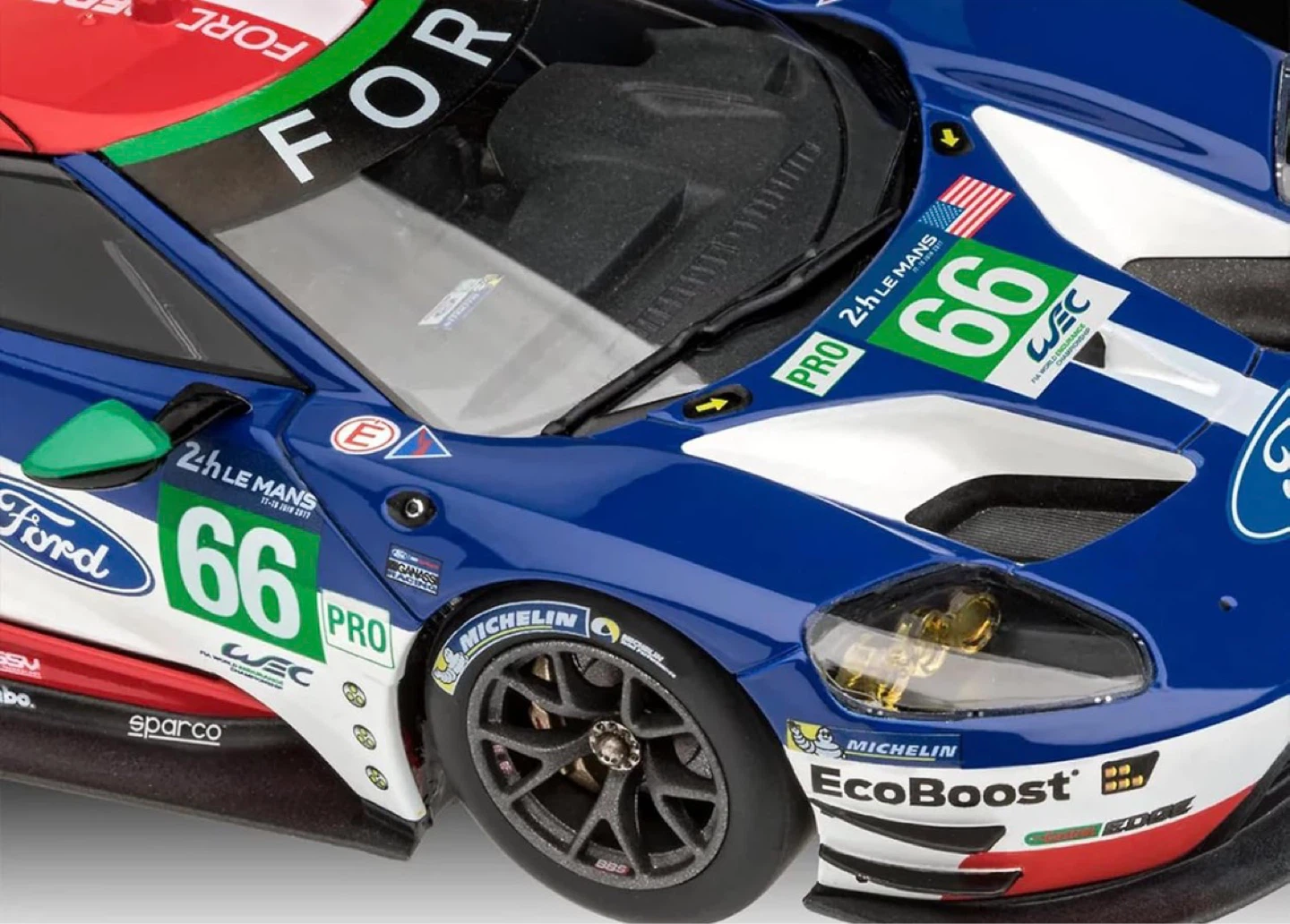 Revell Ford GT Le Mans 2017 Model Kit 1:24 - photo 3