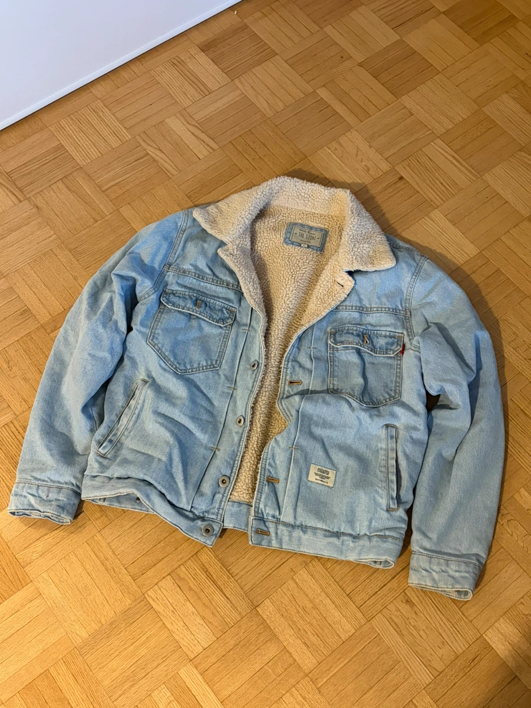 Sherpa Lined Denim Jacket