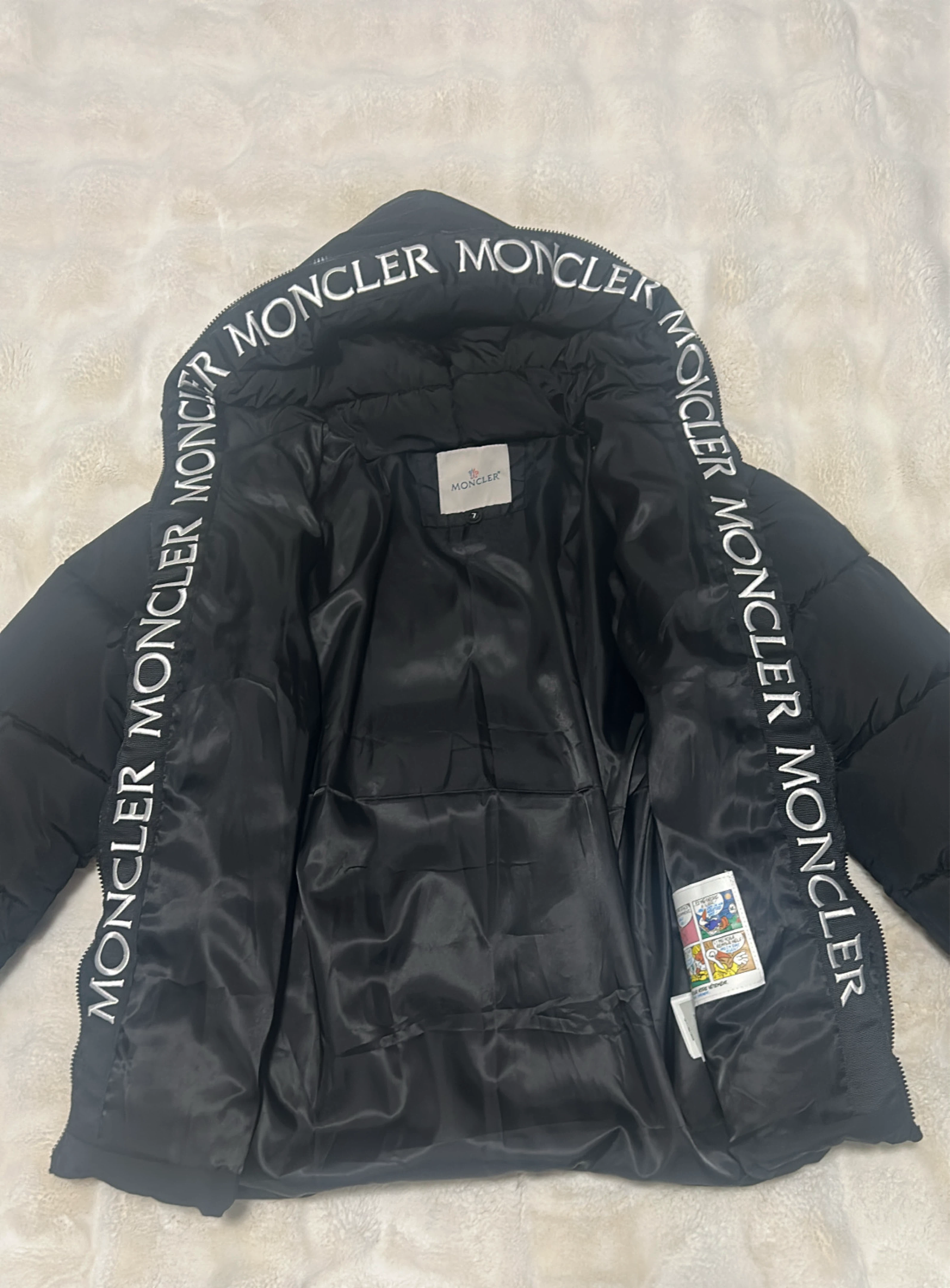Moncler Black Puffer Jacket(NEED GONE)