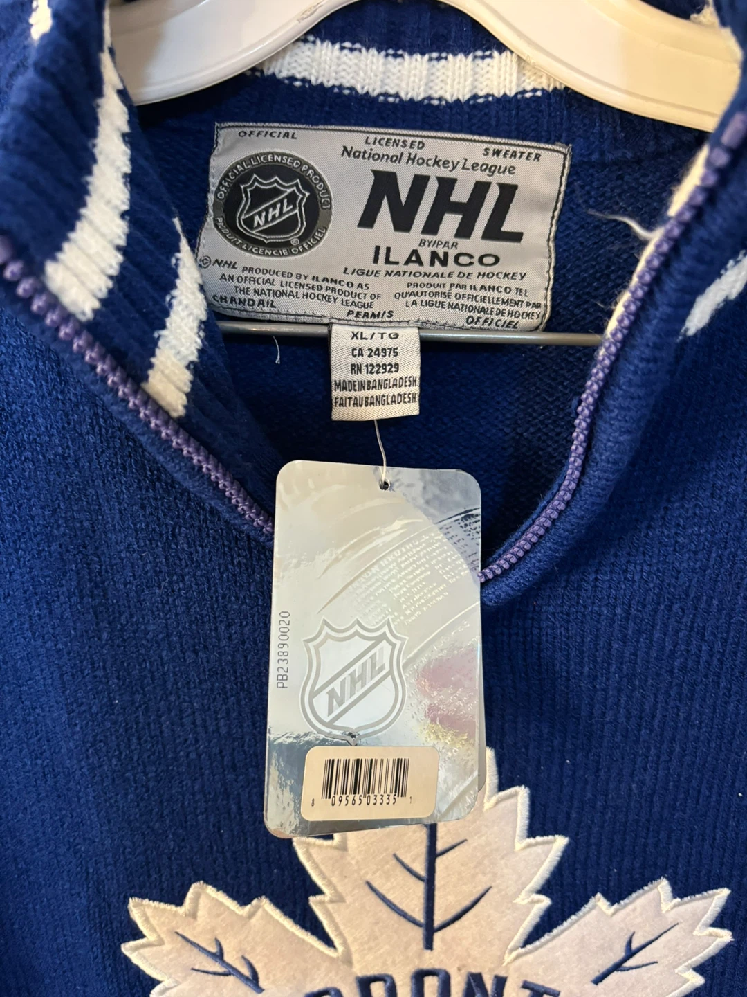 Toronto Maple Leafs NHL Sweater - photo 3