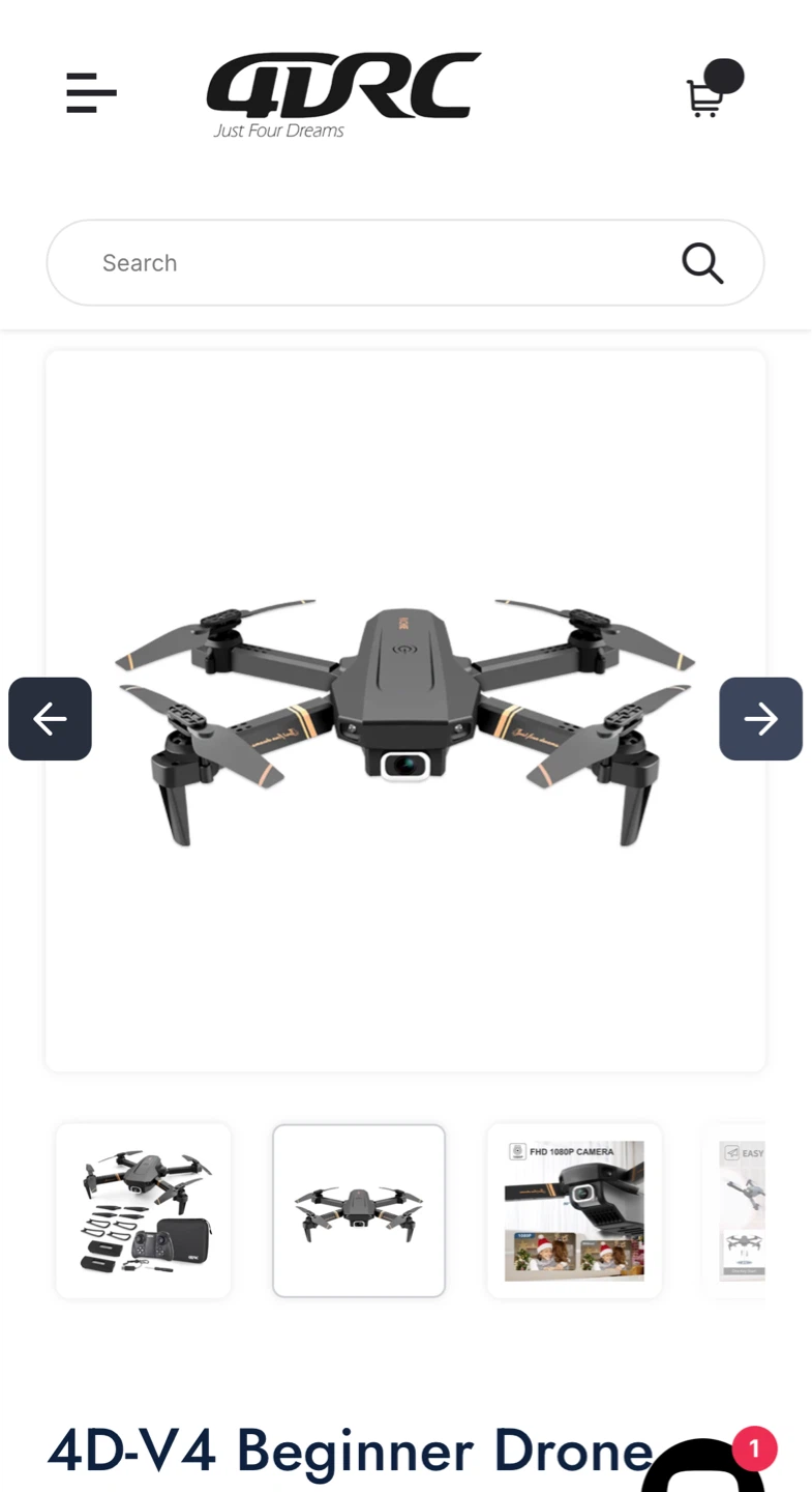 4D-V4 Beginner Drone with FHD 1080P Camera - photo 2