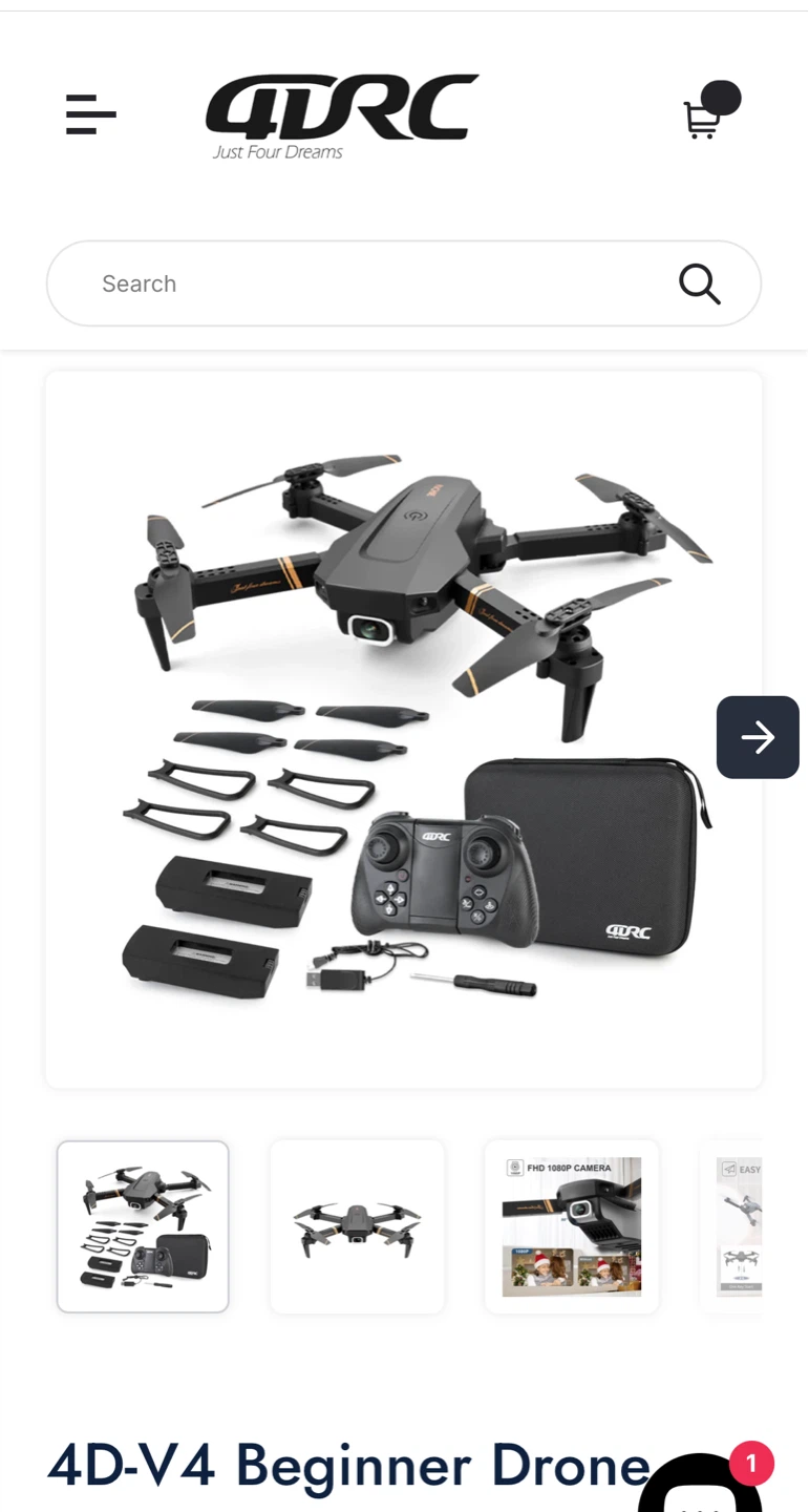 4D-V4 Beginner Drone with FHD 1080P Camera