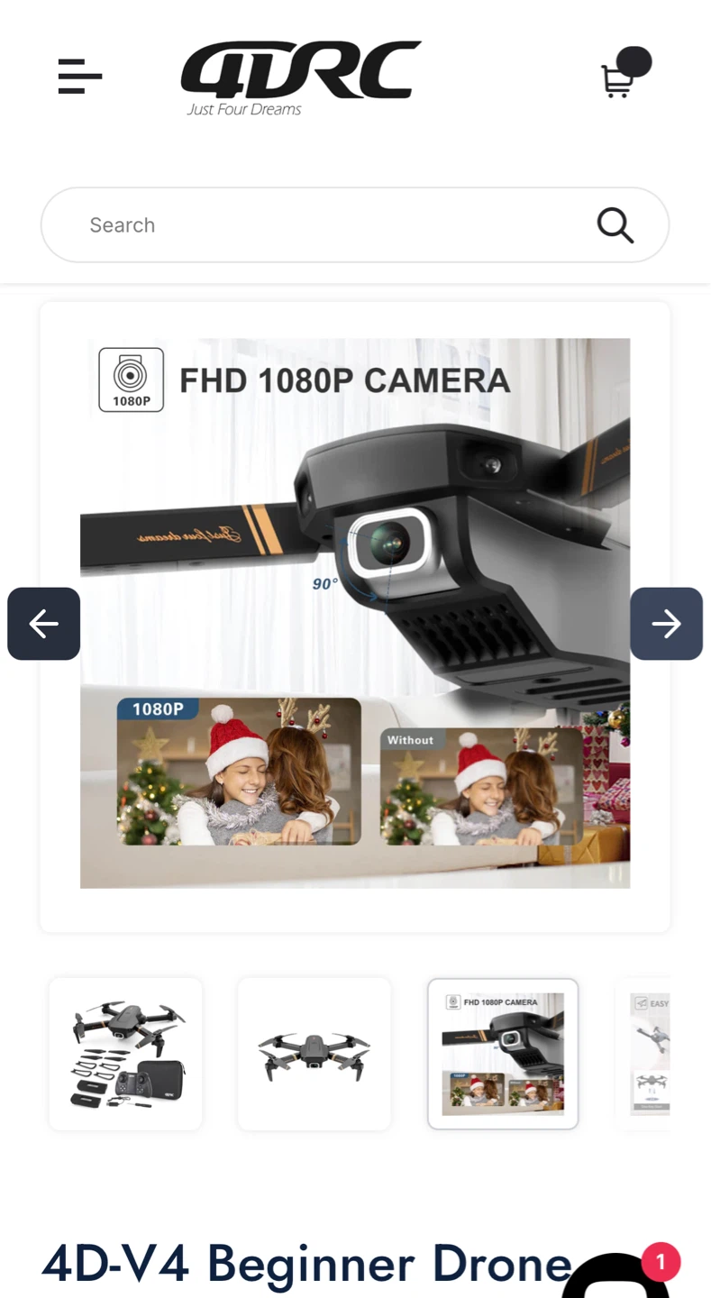 4D-V4 Beginner Drone with FHD 1080P Camera - photo 3