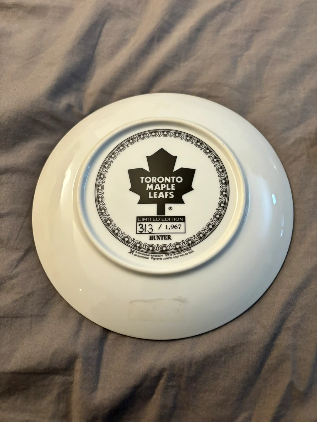 Toronto Maple Leafs "The Glory Years" Limited Edition Plate - photo 3