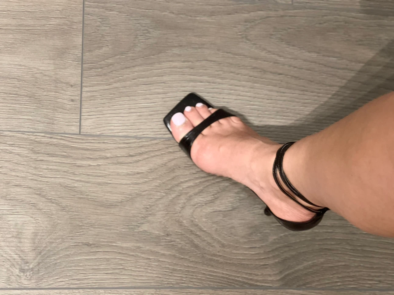 Black Strappy Heeled Sandals - photo 3
