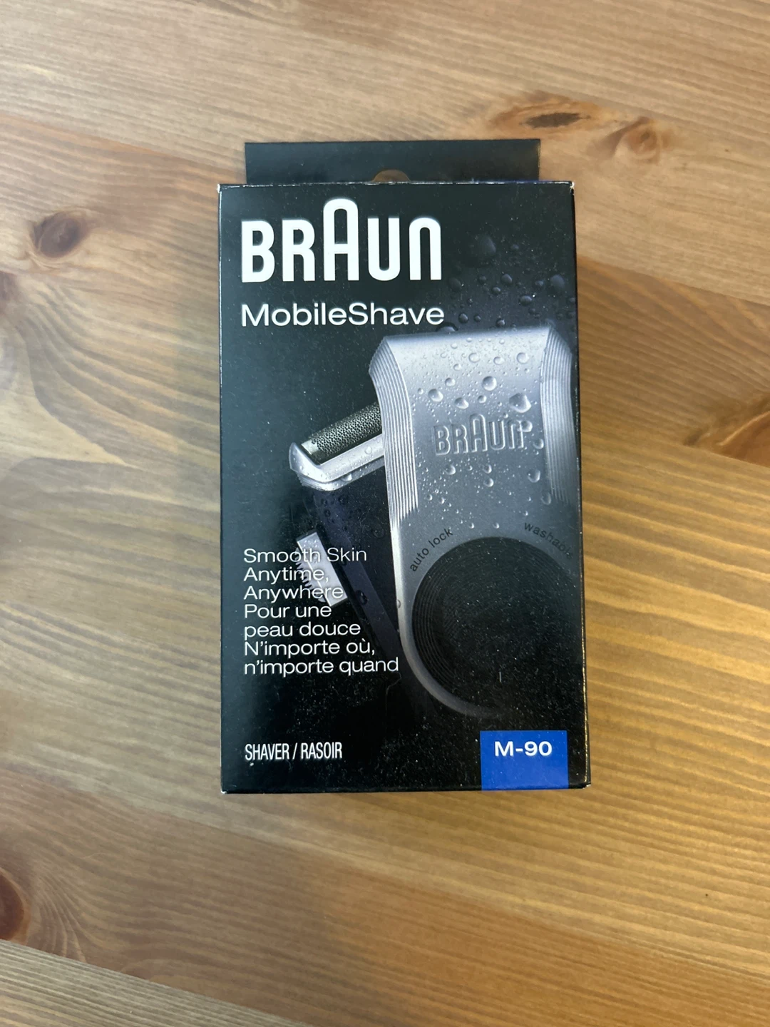 Braun Mobile Shave M-90 Travel Shaver