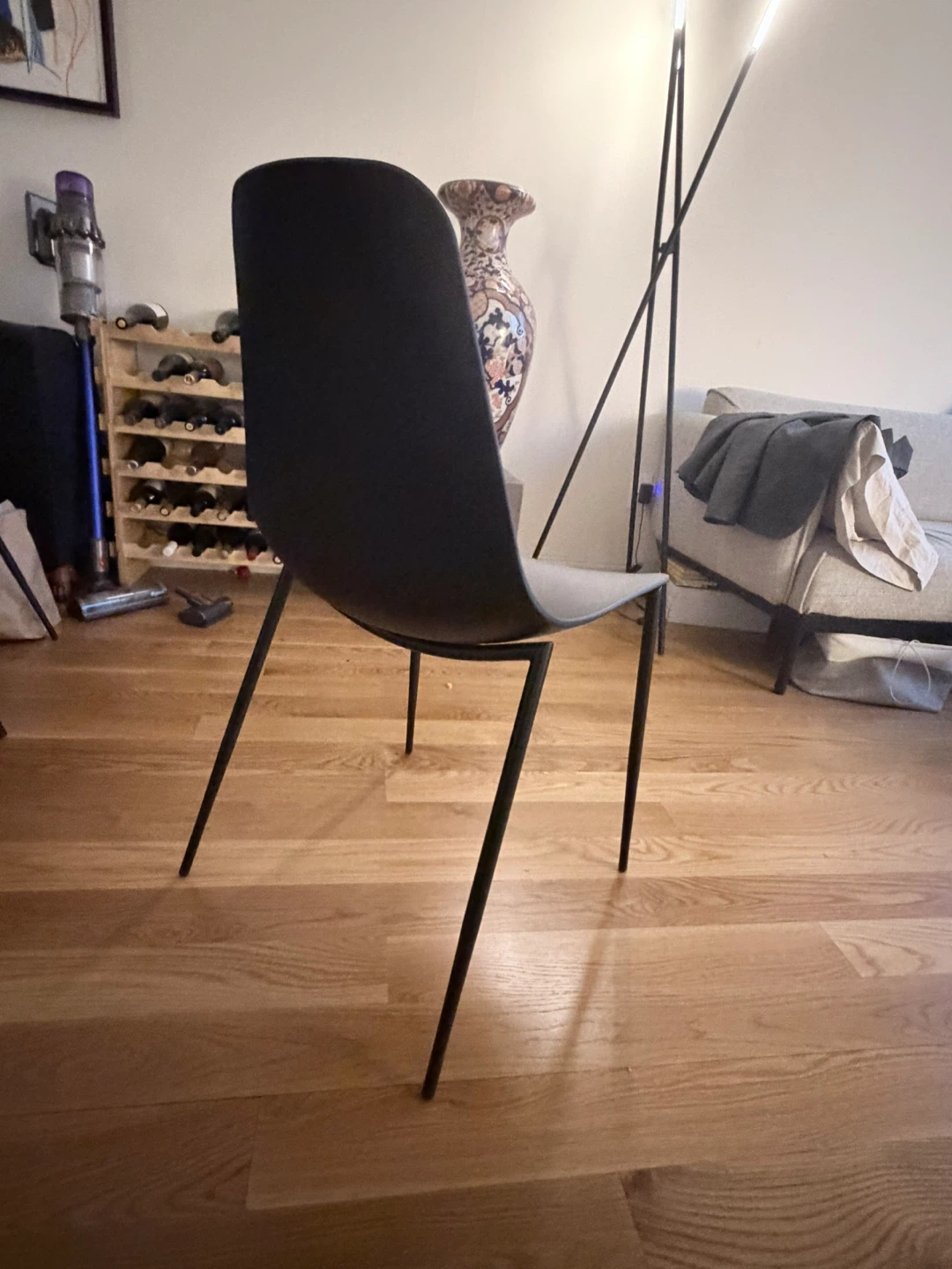 Black Modern Dining Chair - photo 3