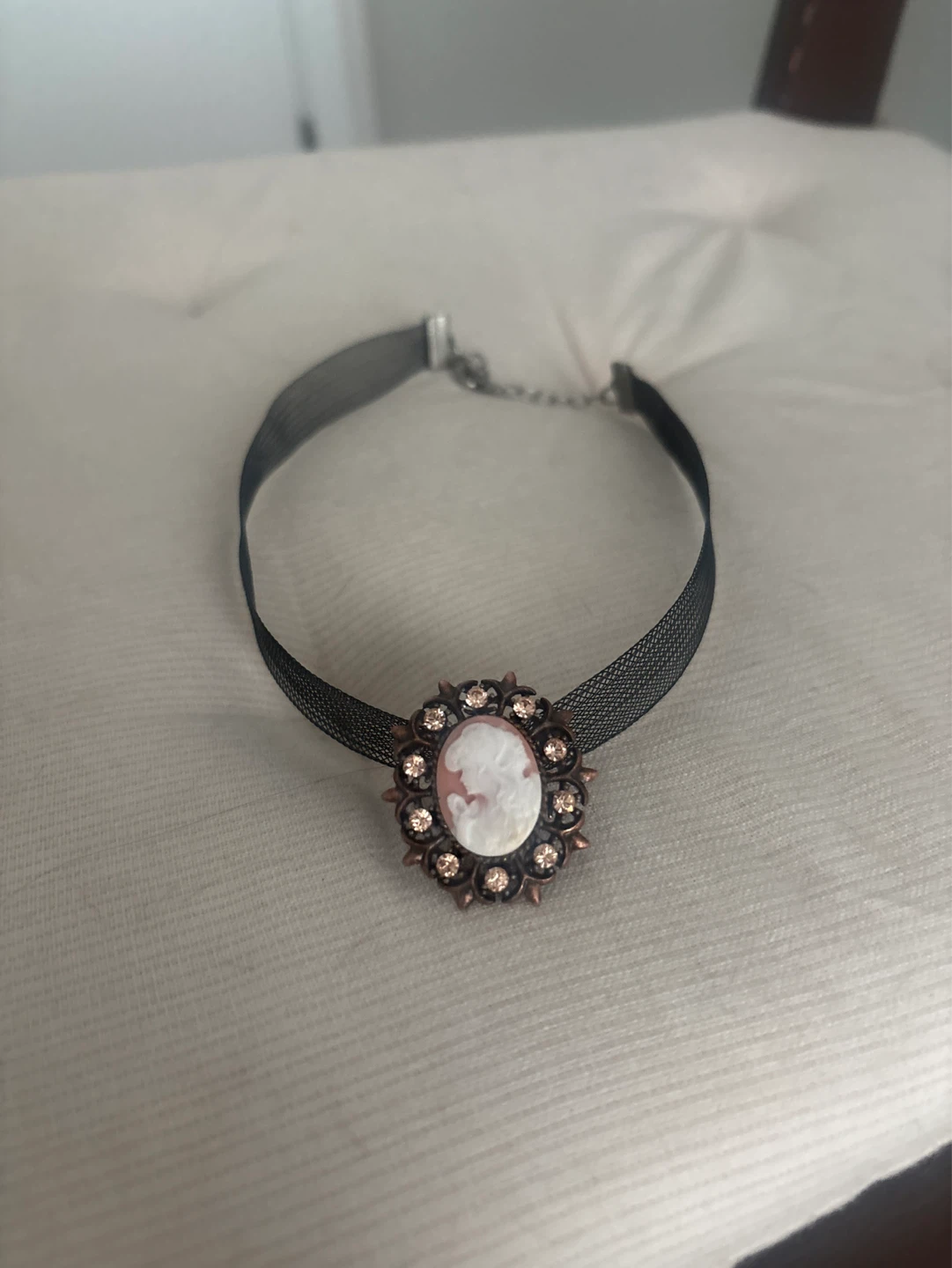 Cameo Choker Necklace