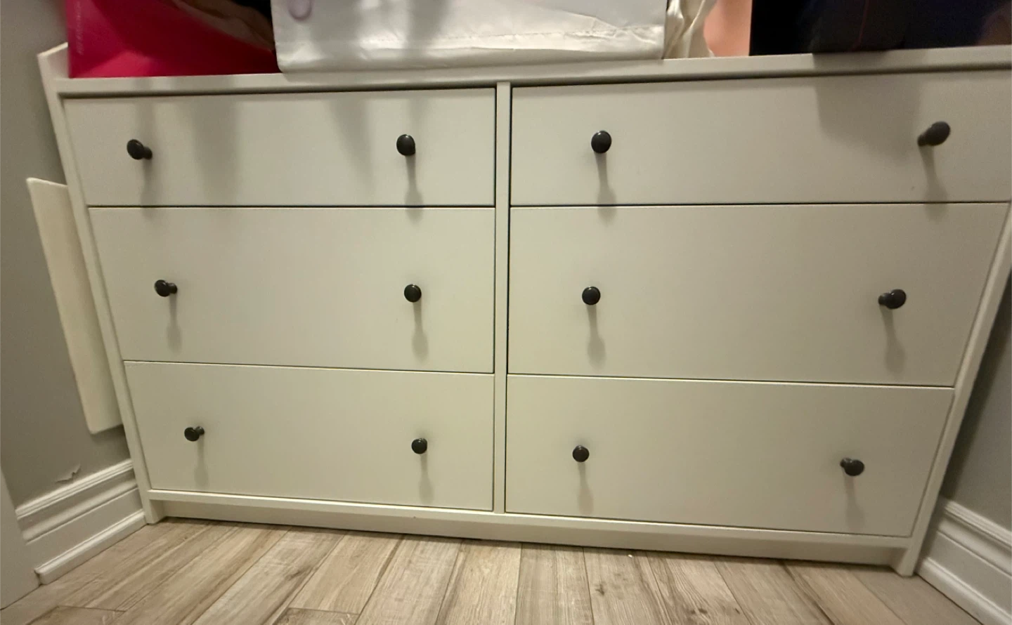 IKEA HAUGA 8-Drawer Dresser - White - photo 2