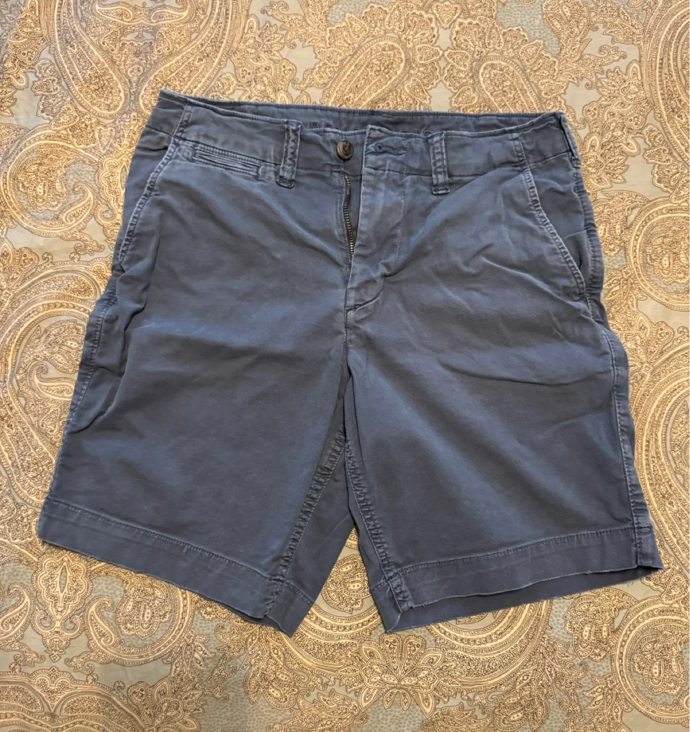 Men's American Eagle Chino Blue Shorts (W30)
