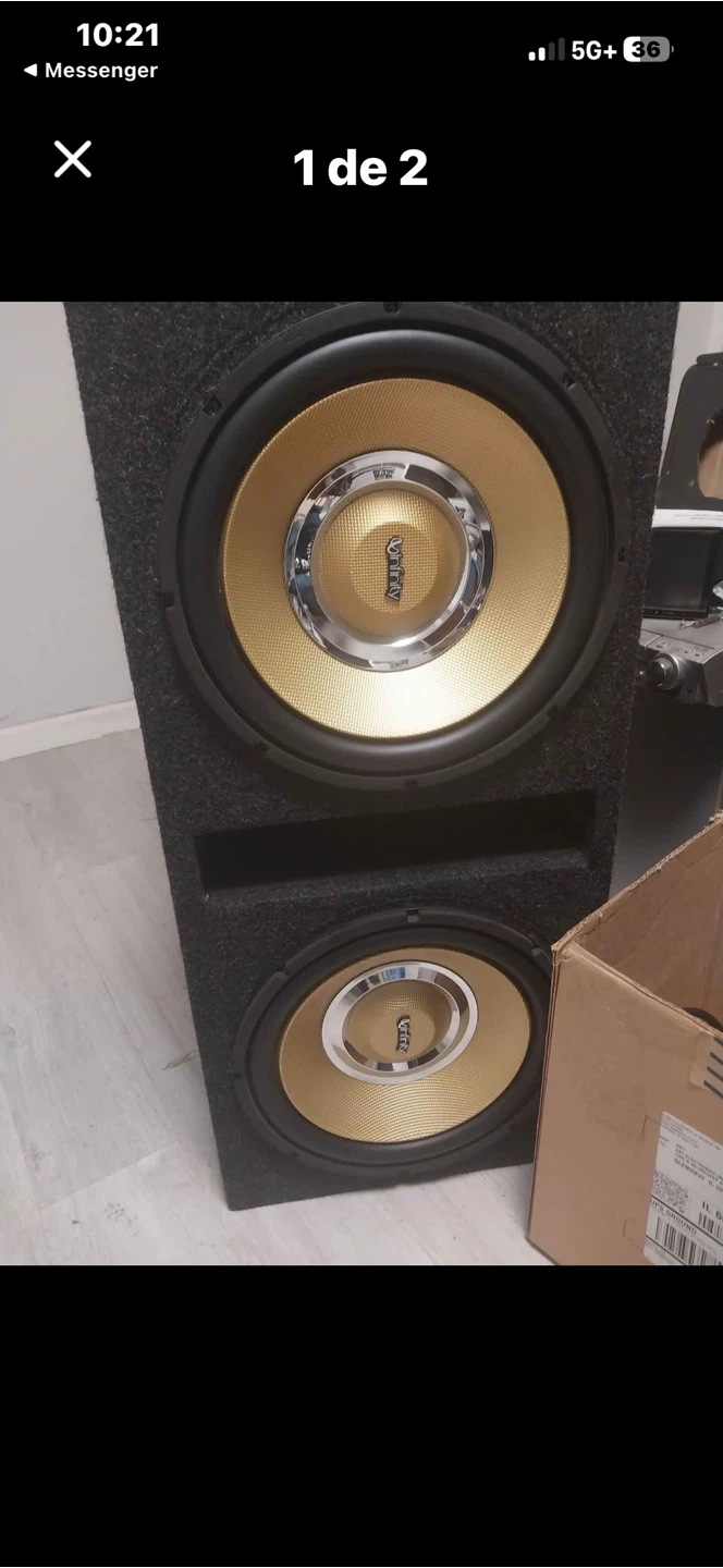 Infinity Dual 12-inch Subwoofer Enclosure