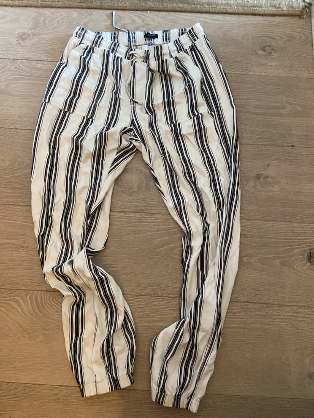 White and Black Striped Pants - photo 3
