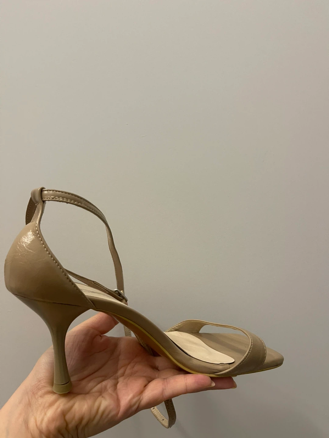 Nude Strappy Heels