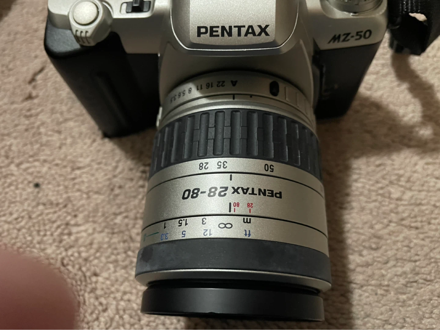 Pentax MZ-50 35mm Film Camera with 28-80mm Lens