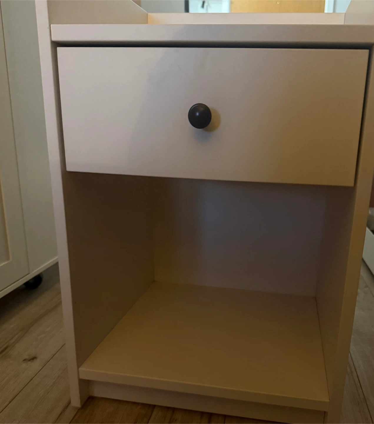 IKEA HAUGA Nightstand - White x2