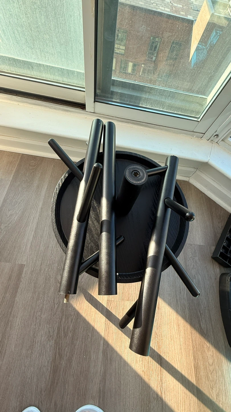 Wooden Rack stand with tray - photo 3