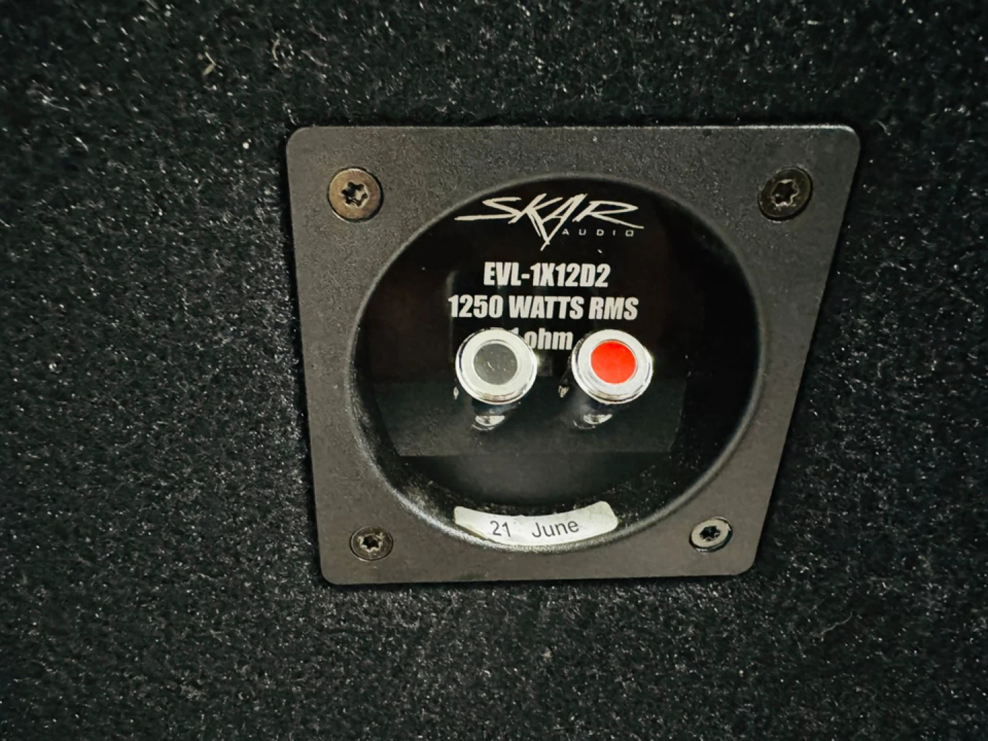 SKAR AUDIO EVL-1X12D2 12" Subwoofer - photo 2