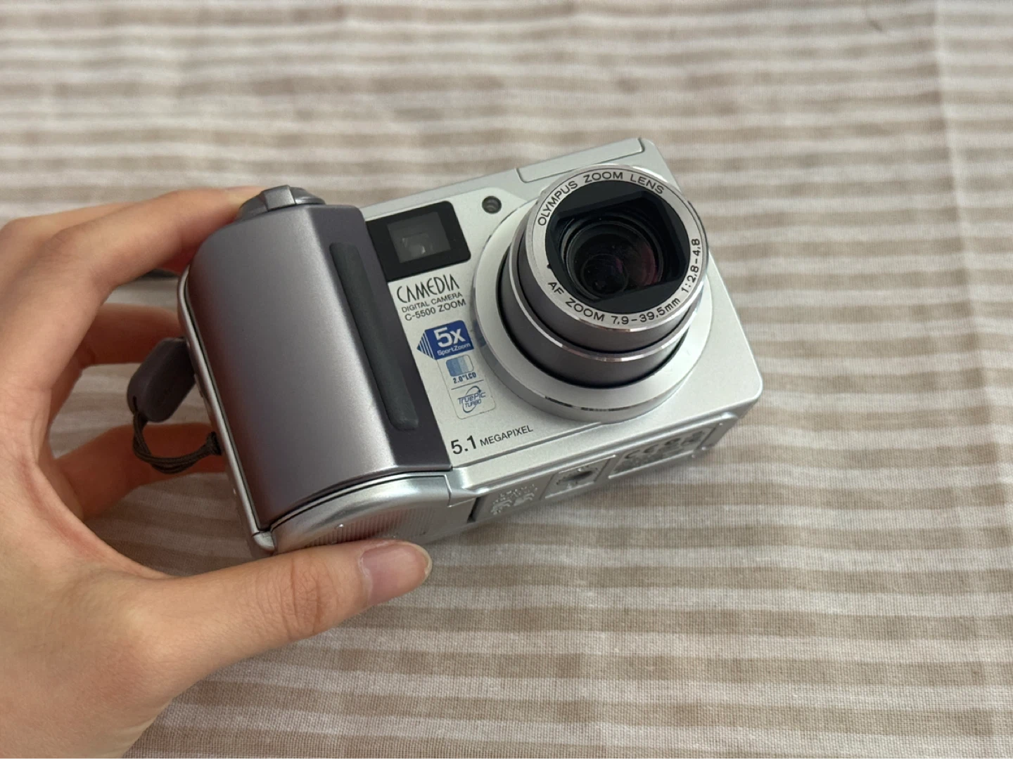 📷 Tested Silver Olympus Camedia C-5500 digital camera. - photo 2