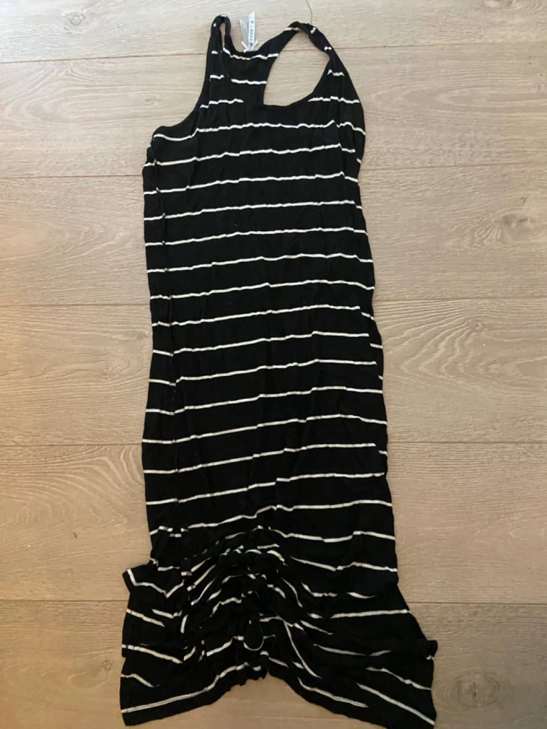 Black & White Striped Maxi Dress - photo 4