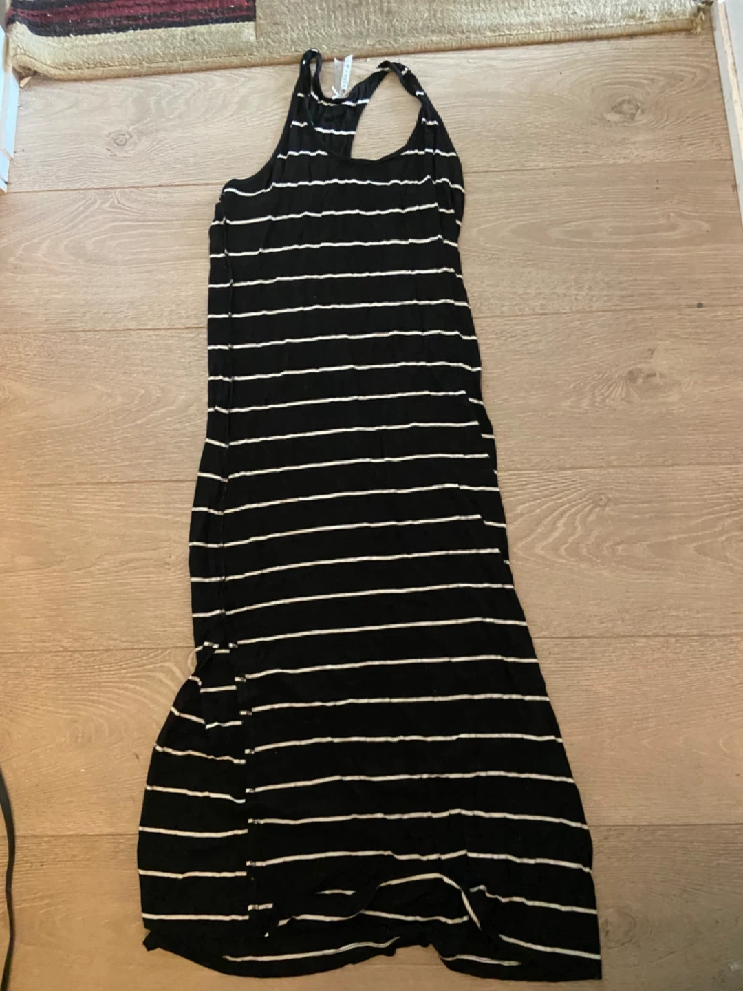 Black & White Striped Maxi Dress - photo 2