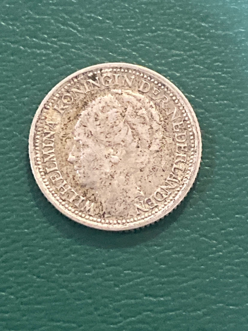 1938 10 Cents Coin - Netherlands