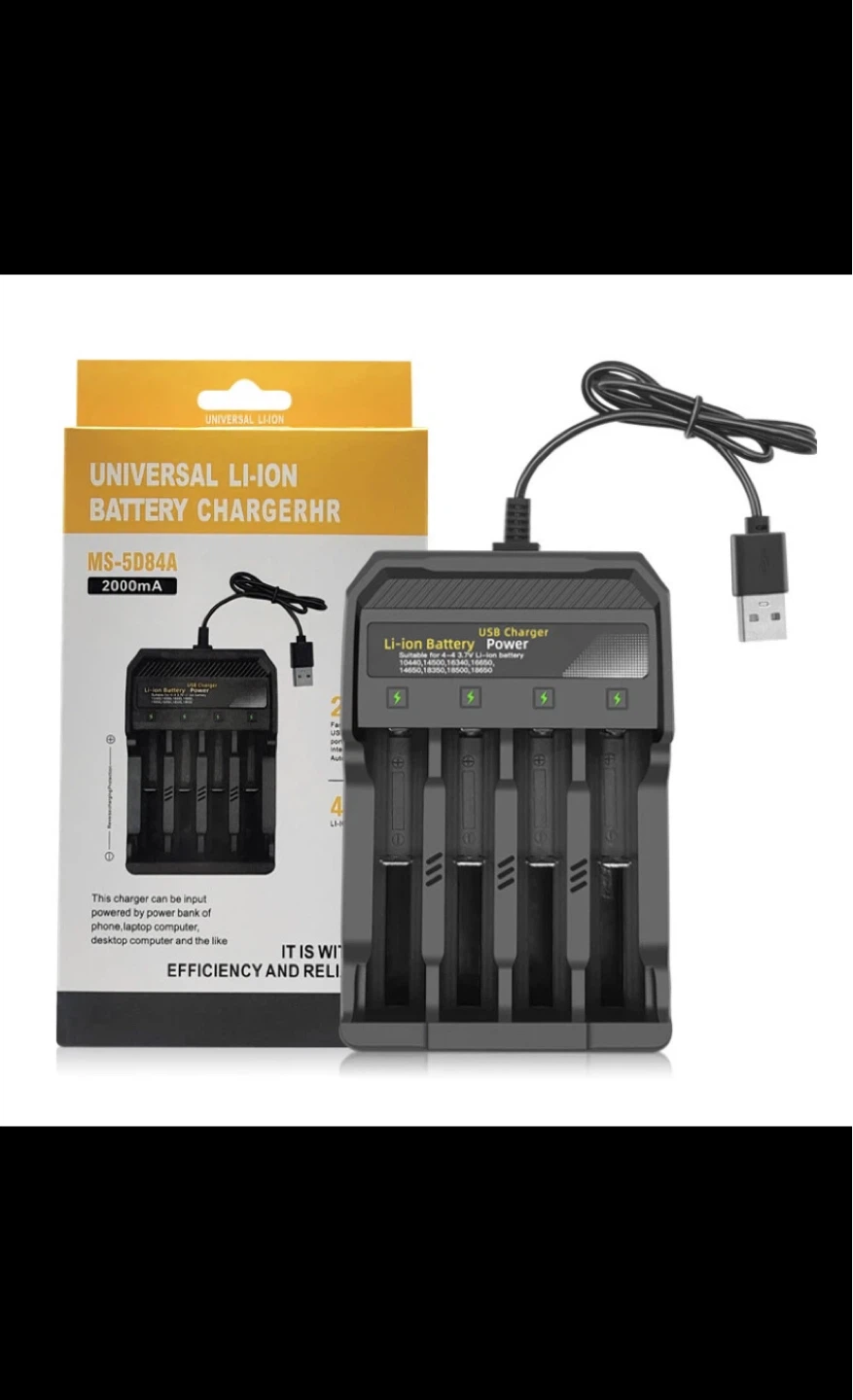 Universal Li-ion Battery Charger MS-5D84A