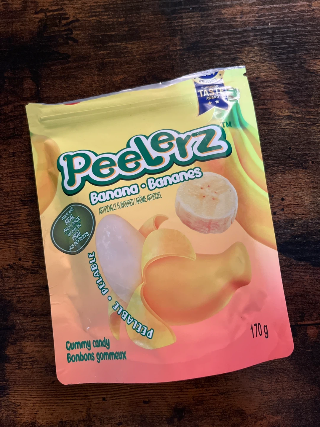 Peelez Banana Gummy Candy 170g