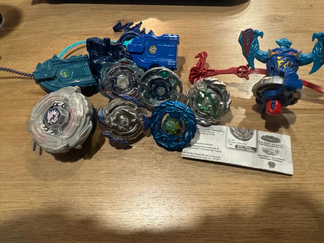 Beyblade Lot with Launchers