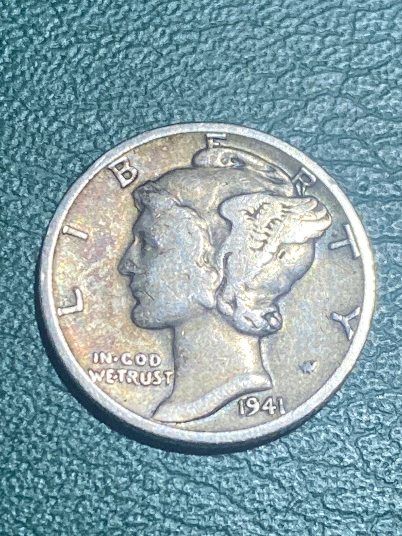 1941 Mercury Dime